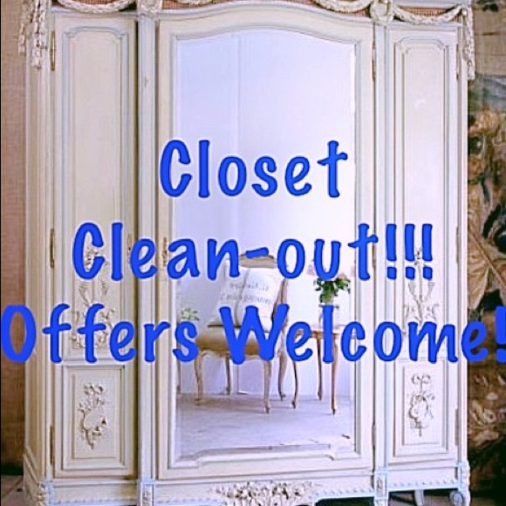 Last Chance! Entire Closet being Donated Mid-Feb! Act Now!!
